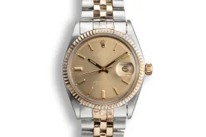 1969 Rolex Two-Tone DateJust1601 with Brown Dial