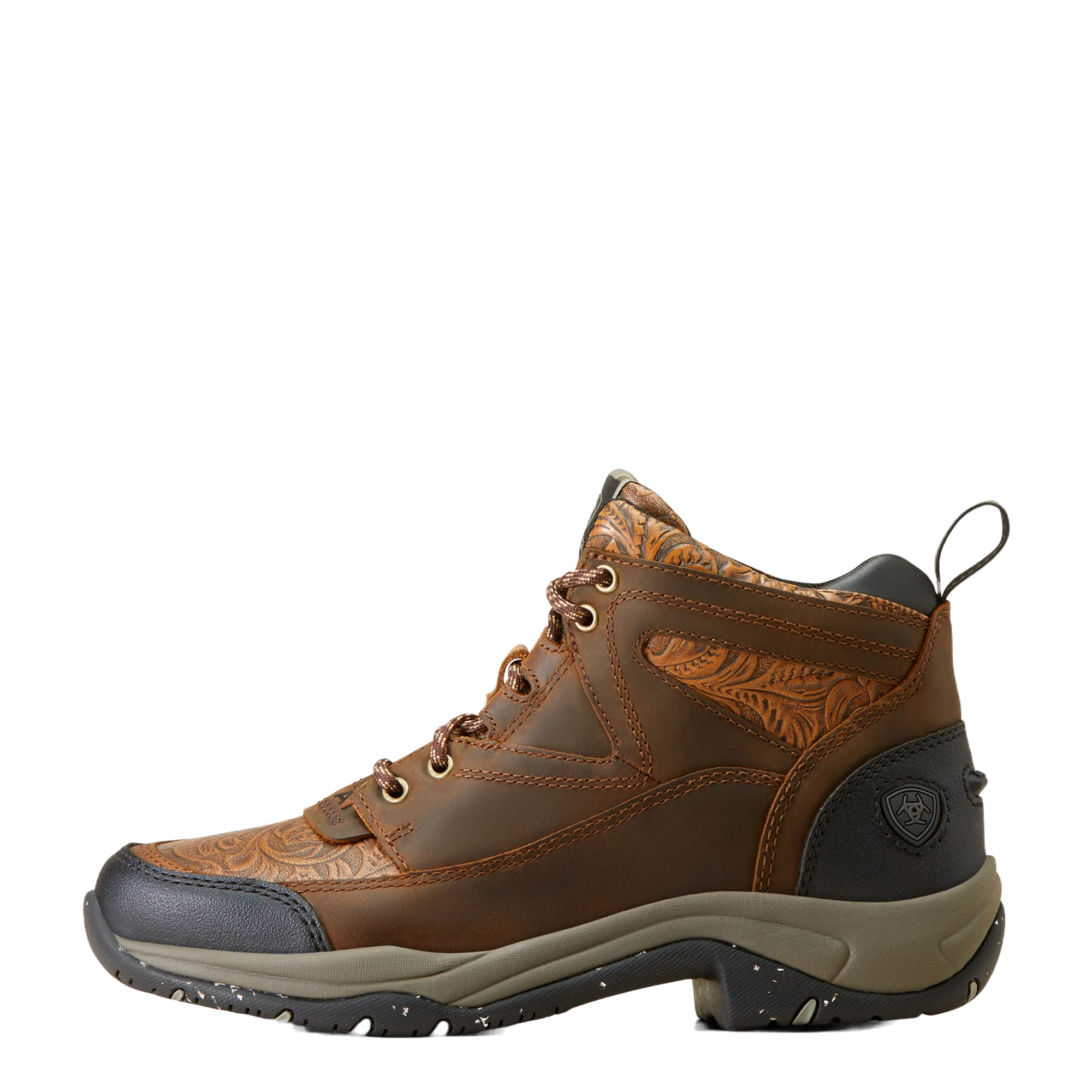 Ariat Ladies Terrain ECO Distressed Brown Work Boots 10046972