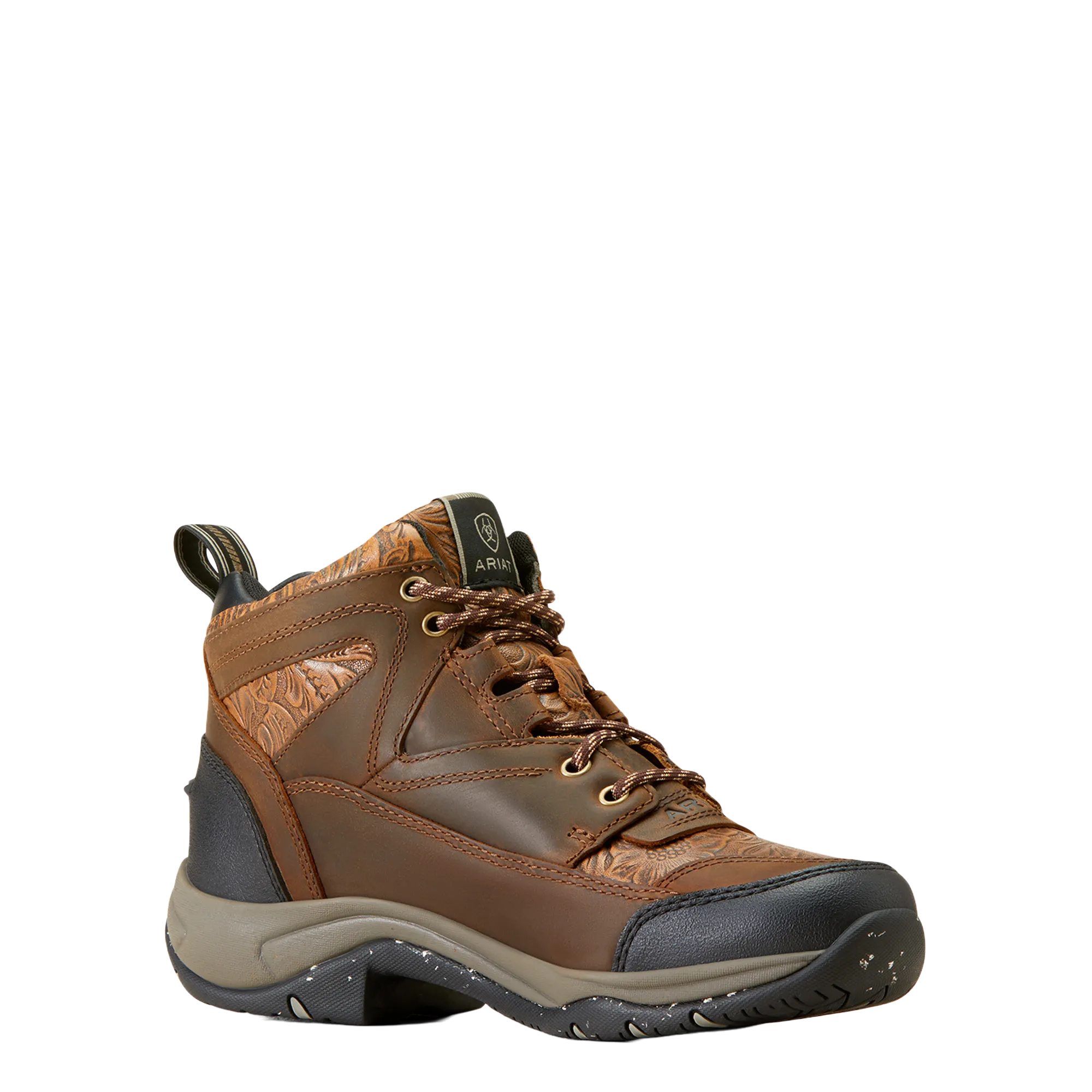 Ariat Ladies Terrain ECO Distressed Brown Work Boots 10046972