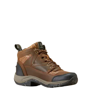 Ariat Ladies Terrain ECO Distressed Brown Work Boots 10046972