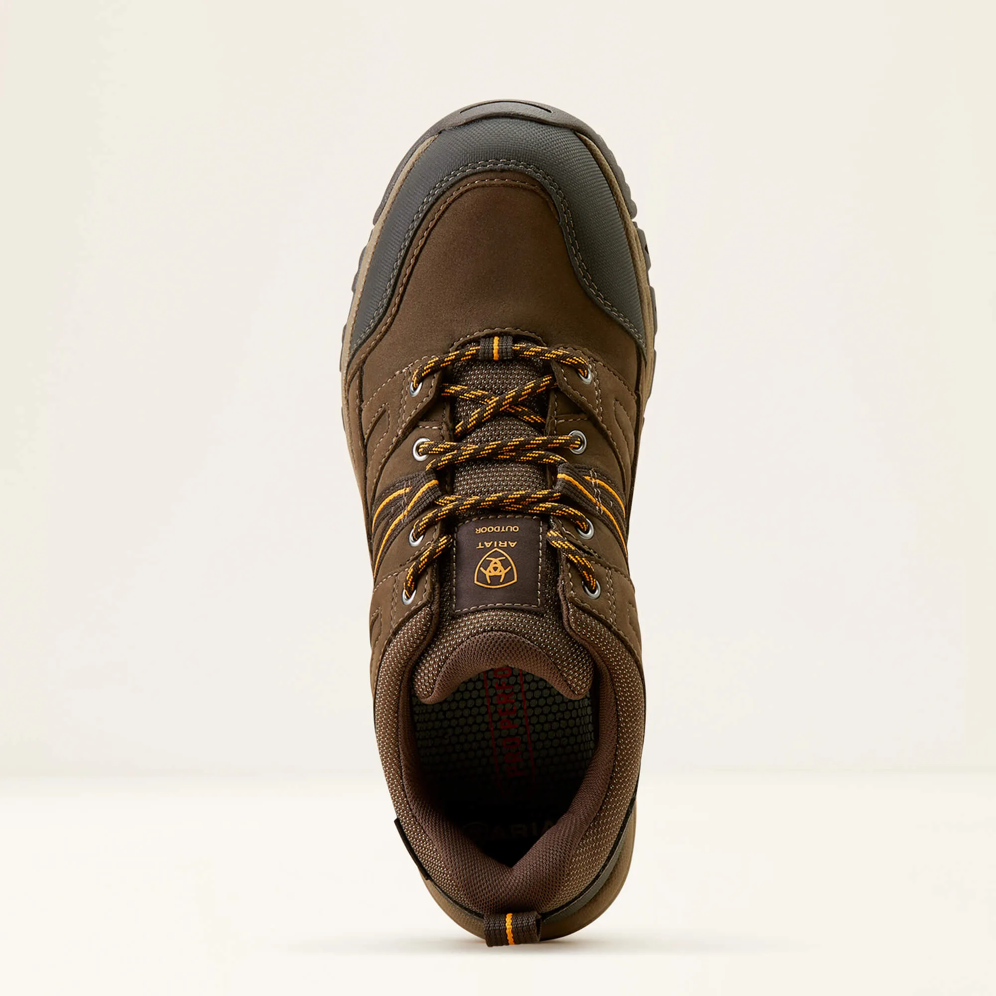 ARIAT Skyline Summit Low Waterproof Walking Shoes - Mens - Coffee