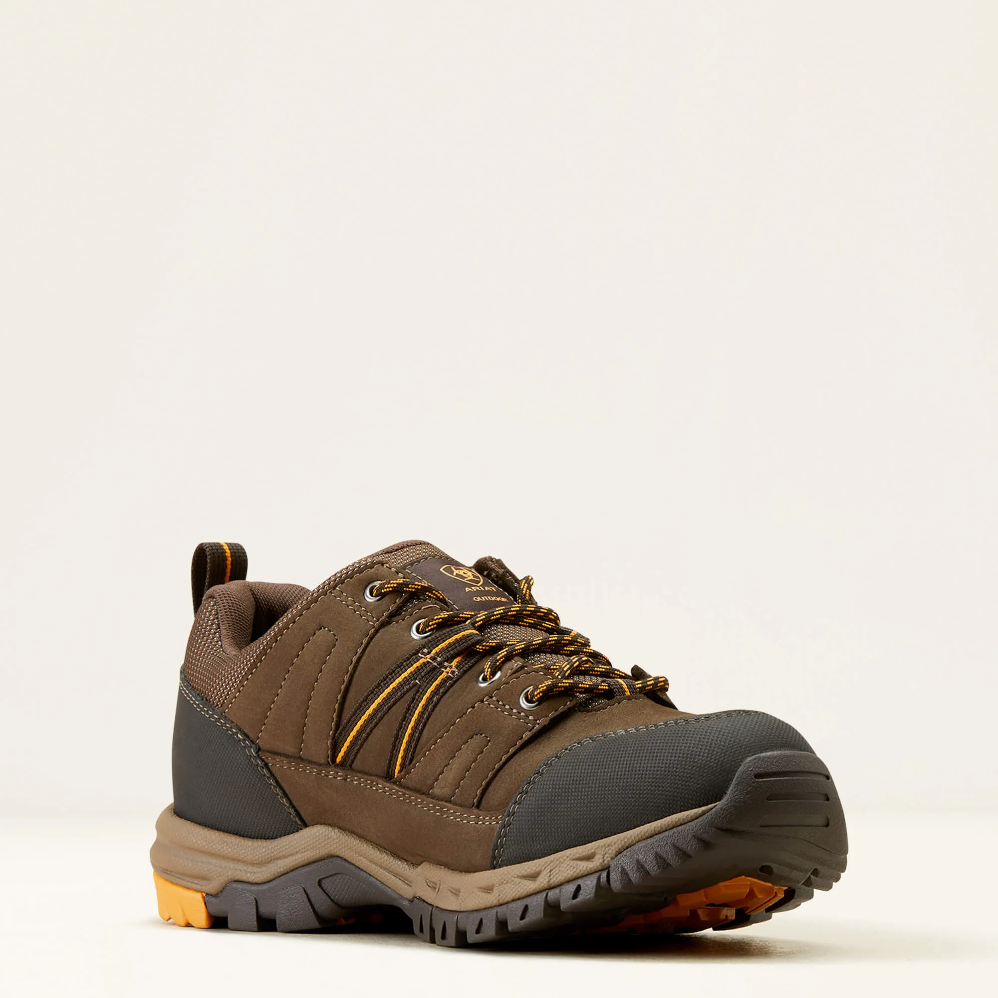 ARIAT Skyline Summit Low Waterproof Walking Shoes - Mens - Coffee
