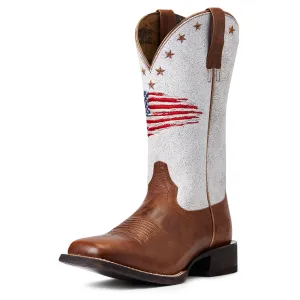 Ariat Women's Circuit Saddle Up Patriot Broad Square Toe Boots