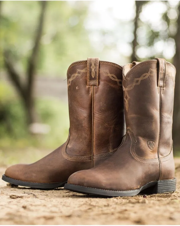 Ariat | Women's Heritage Roper | Distressed Brown