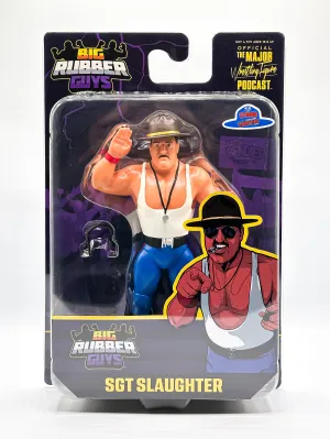 BIG RUBBER GUYS: Sgt Slaughter NYCC EXCLUSIVE (FREE US SHIPPING )