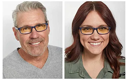 Blue-Light-Blocking-Reading-Glasses-Blue-Black-2-50-Magnification-Computer-Glasses