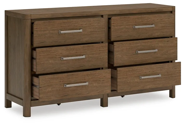 Cabalynn Queen Upholstered Bed with Dresser