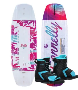 Connelly Bella Girls Wakeboard Package with Charm Boots