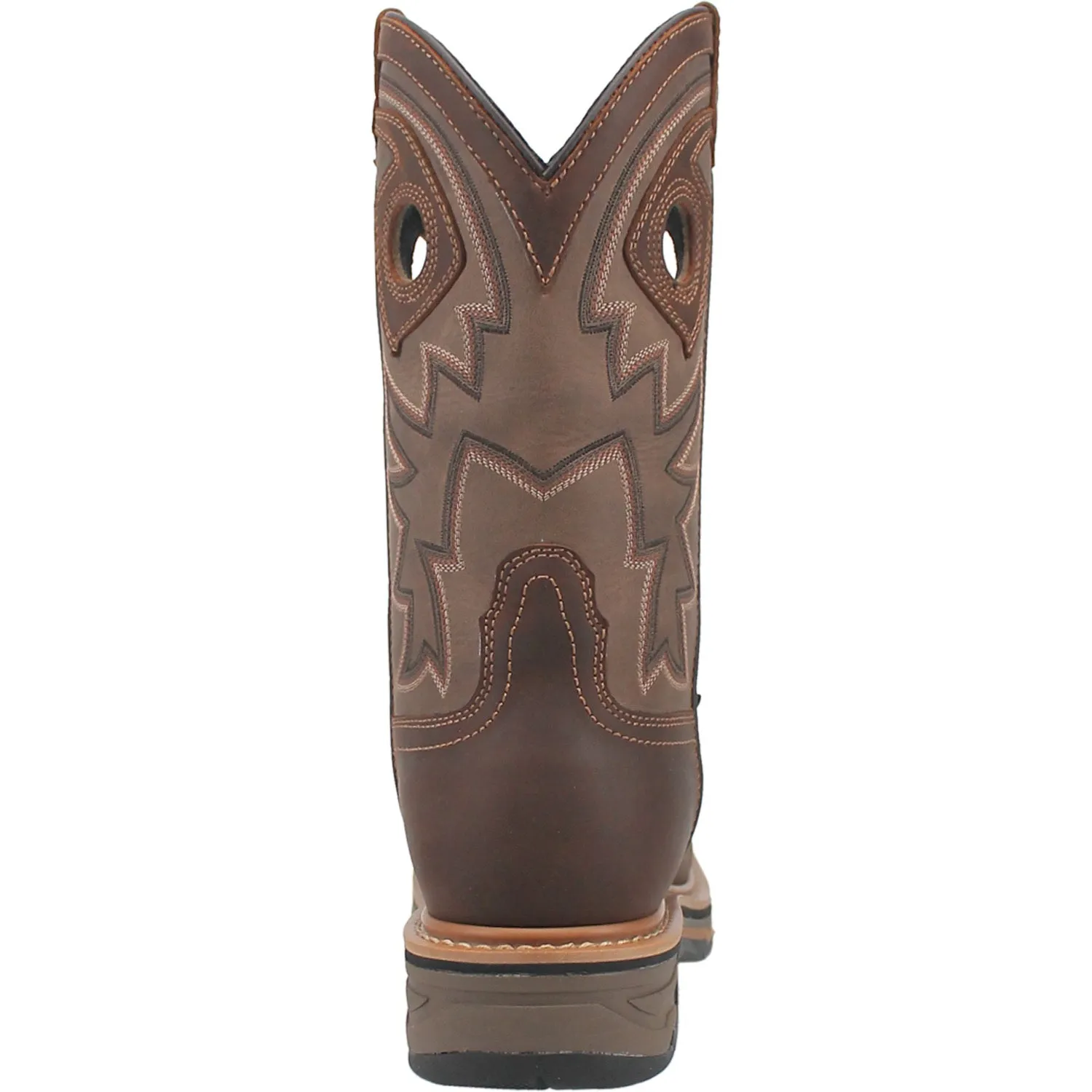 Dan Post Mens Kirk Waterproof Tan/Brown Leather Work Boots