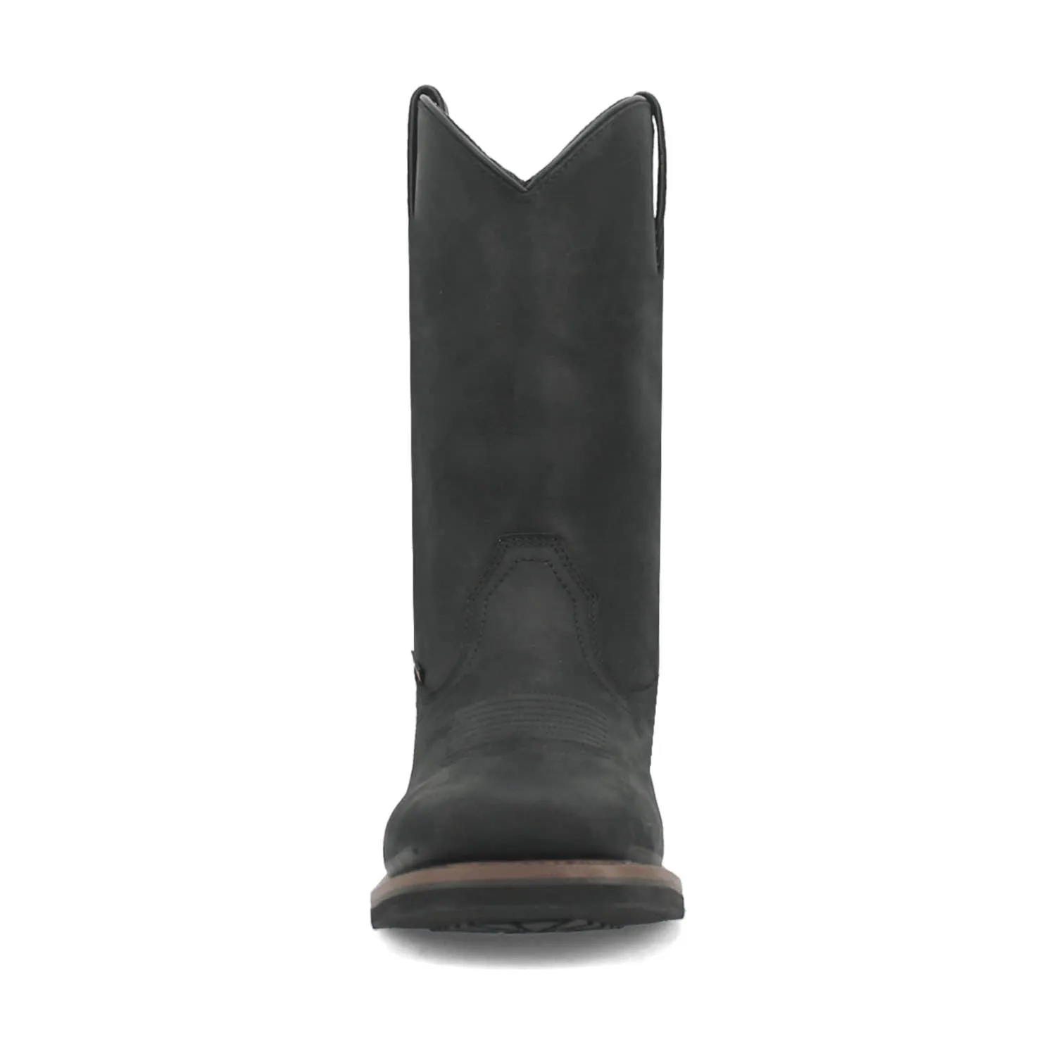 Dan Post Mens Las Cruces Composite Toe Waterproof Black Leather Work Boots