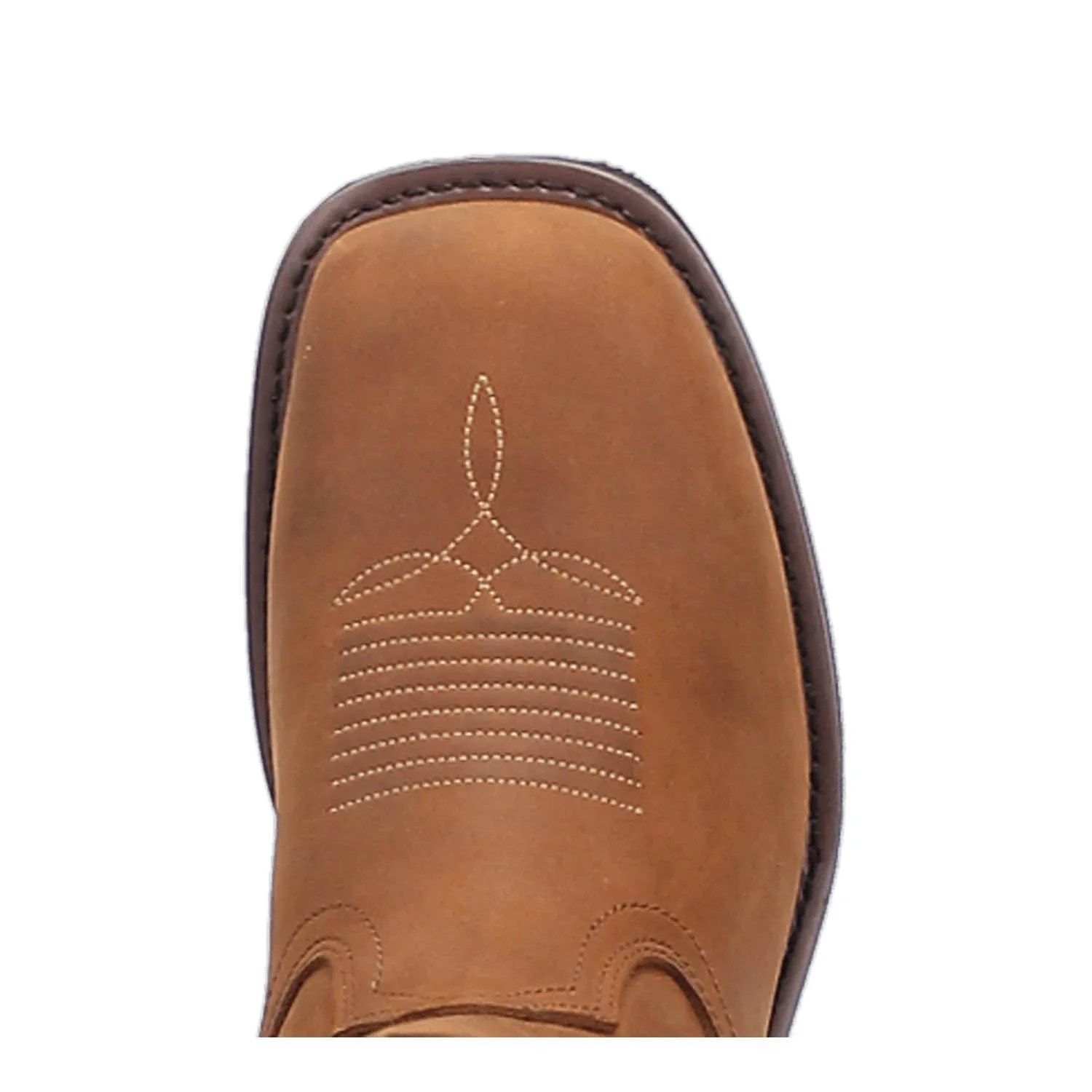 Dan Post Mens Las Cruces Composite Toe Waterproof Brown Leather Work Boots