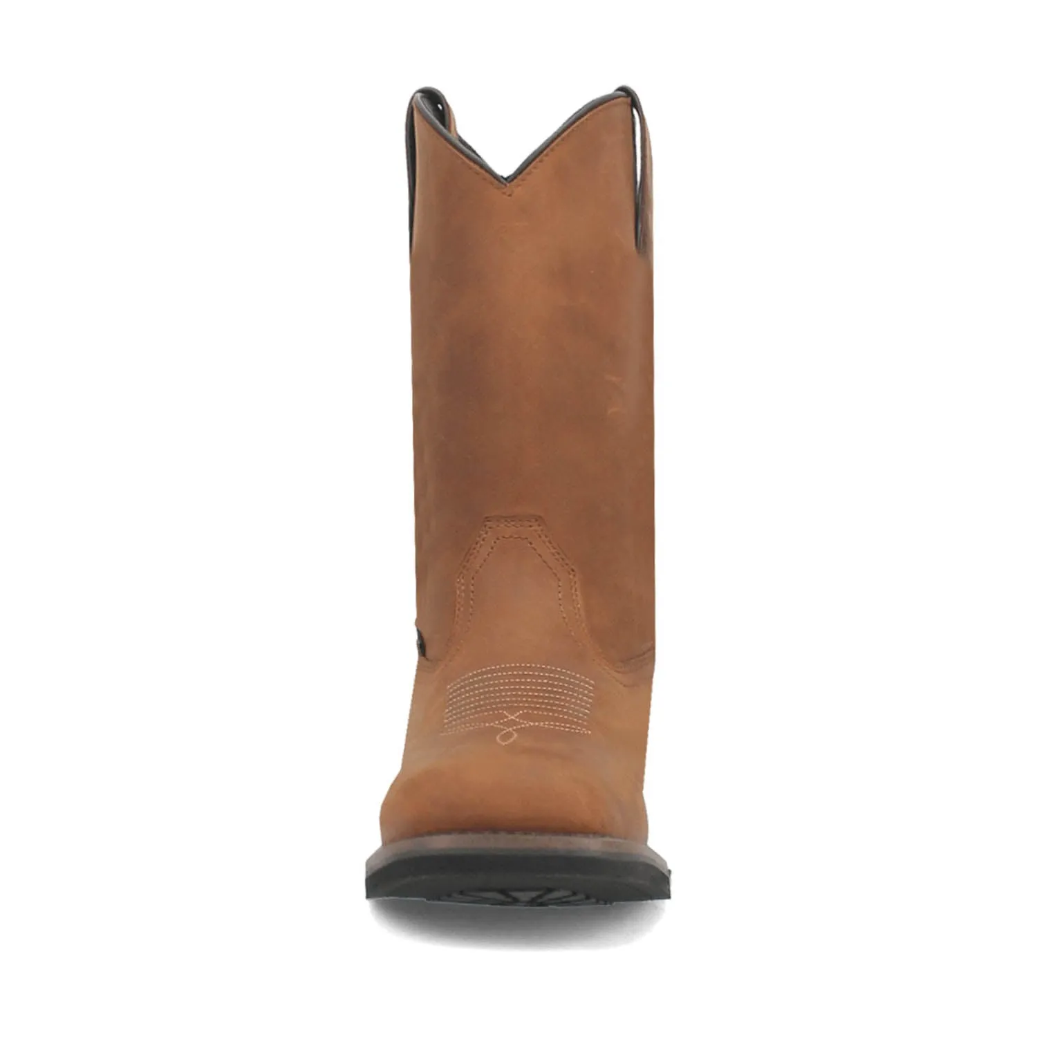 Dan Post Mens Las Cruces Composite Toe Waterproof Brown Leather Work Boots