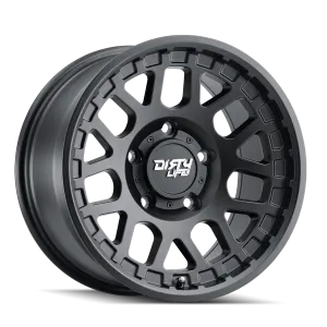 DIRTY LIFE 9306 | MATTE BLACK | 6x139.7 | 17x9 | -12mm