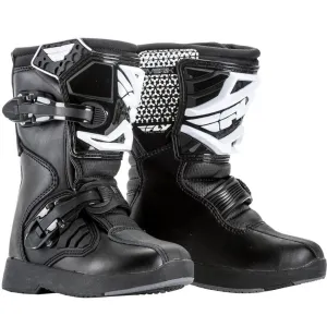Fly Racing Kids Maverik MX Motocross Boots - Black