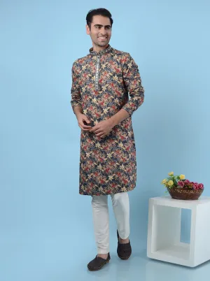 Grey  Kurta Pajama | Azania