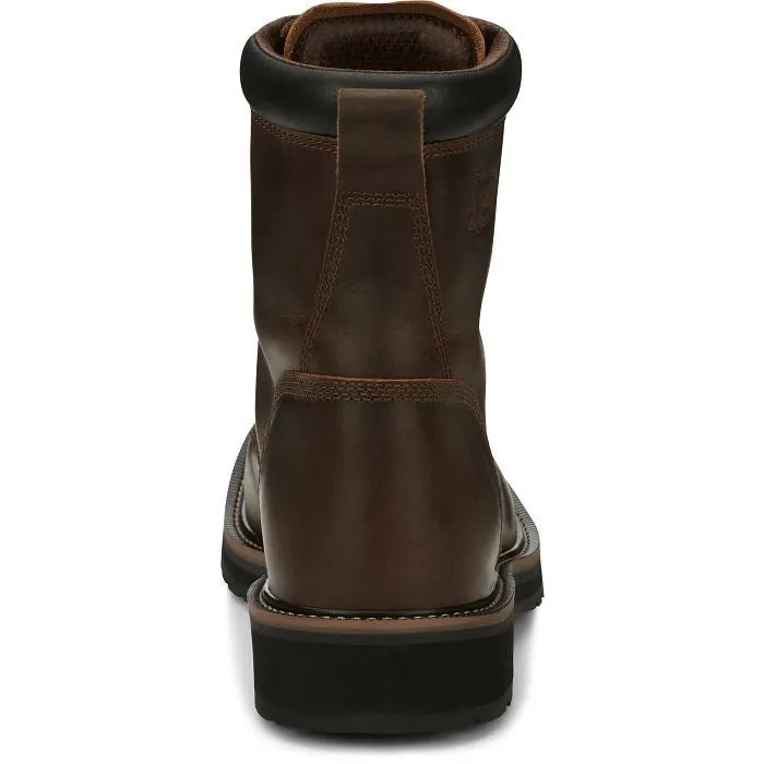 Justin Men's Pulley Lace-Up Work Boot w/ Steel Toe