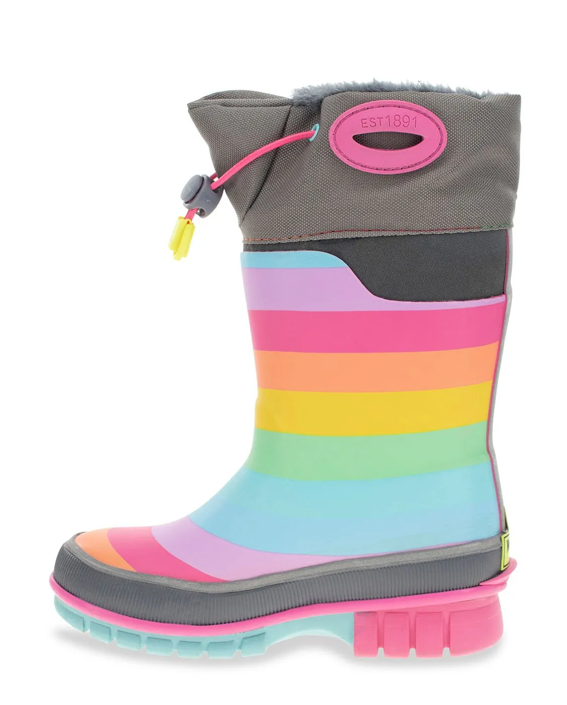 Kids Rainbow Rules Neoprene Cold Weather Boot - Multi