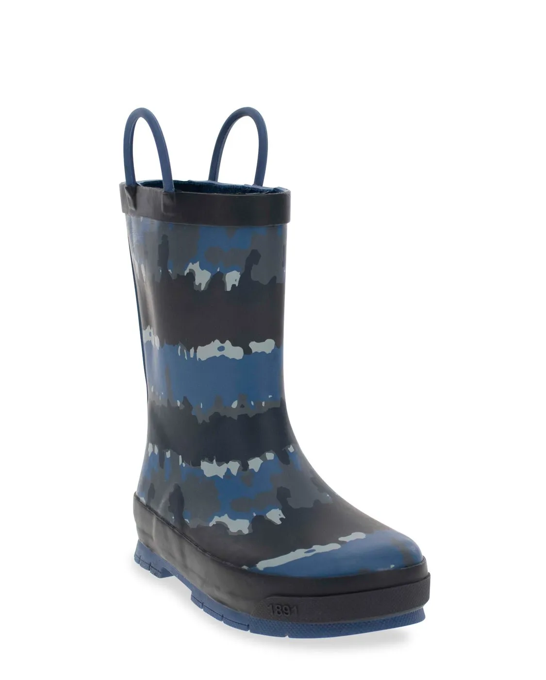 Kids Tie Dye Dude Rain Boot - Blue