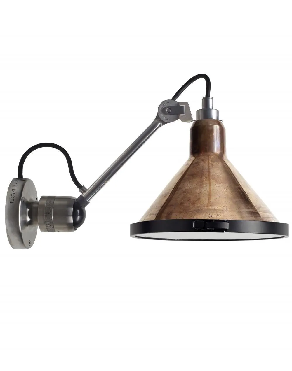 Lampe Gras 304 XL Outdoor Wall Light - Stainless Steel Arm