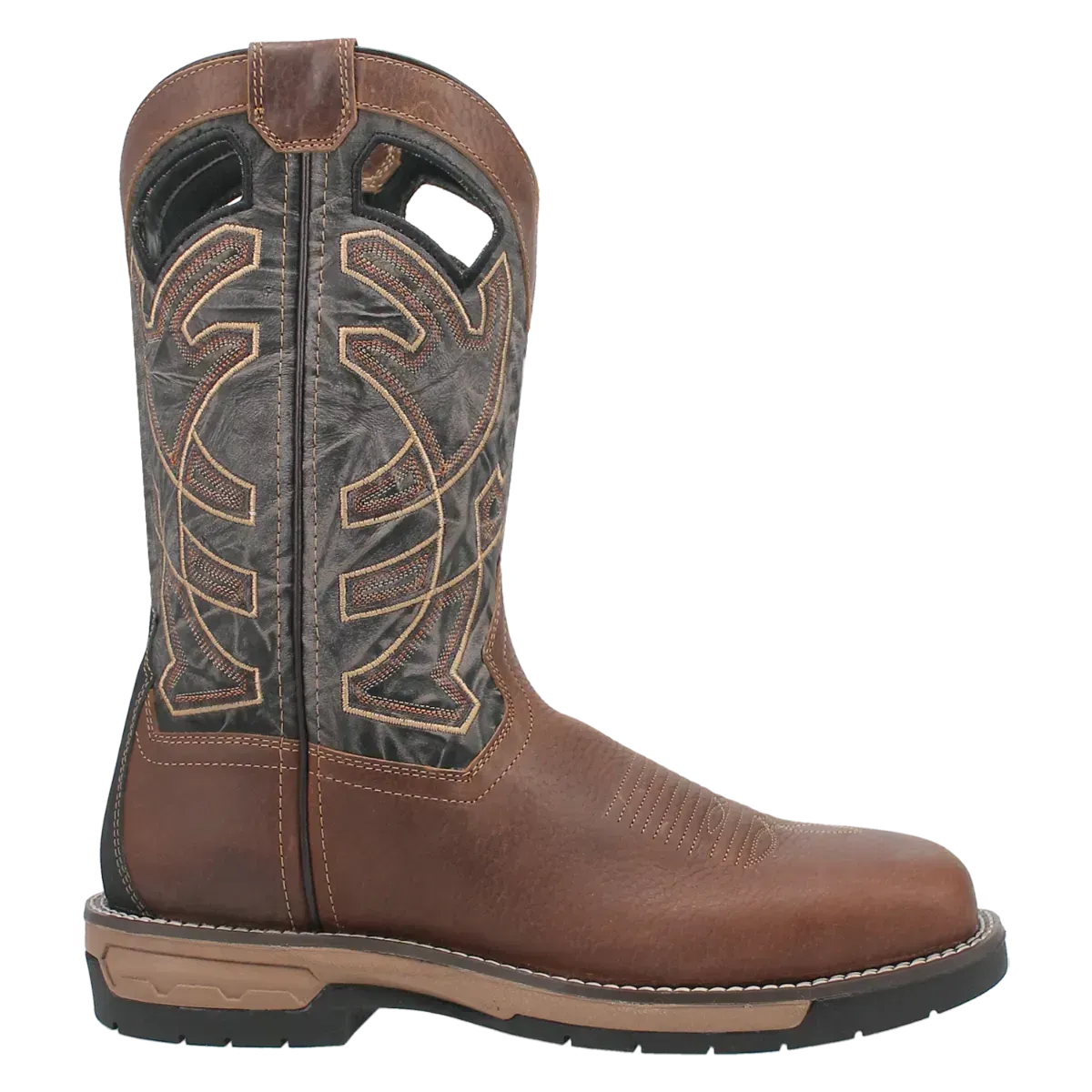 Laredo Nazca (Safety Toe) - Men's Leather Cowboy Work Boot