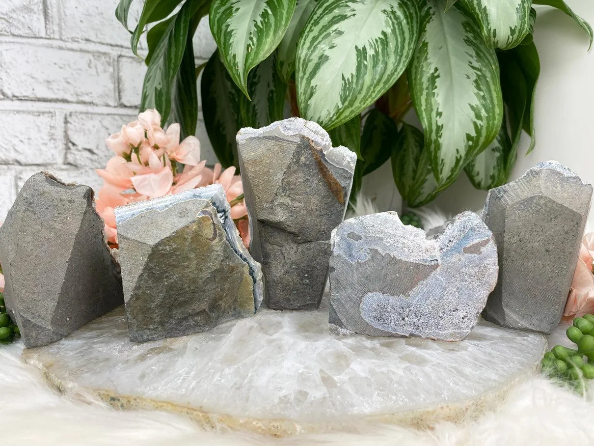 Light Gray Amethyst Crystals