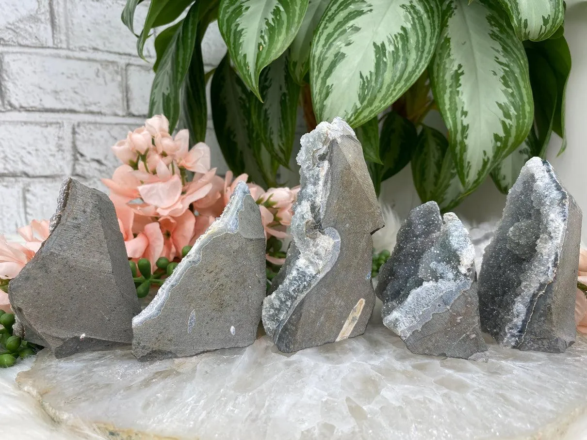 Light Gray Amethyst Crystals