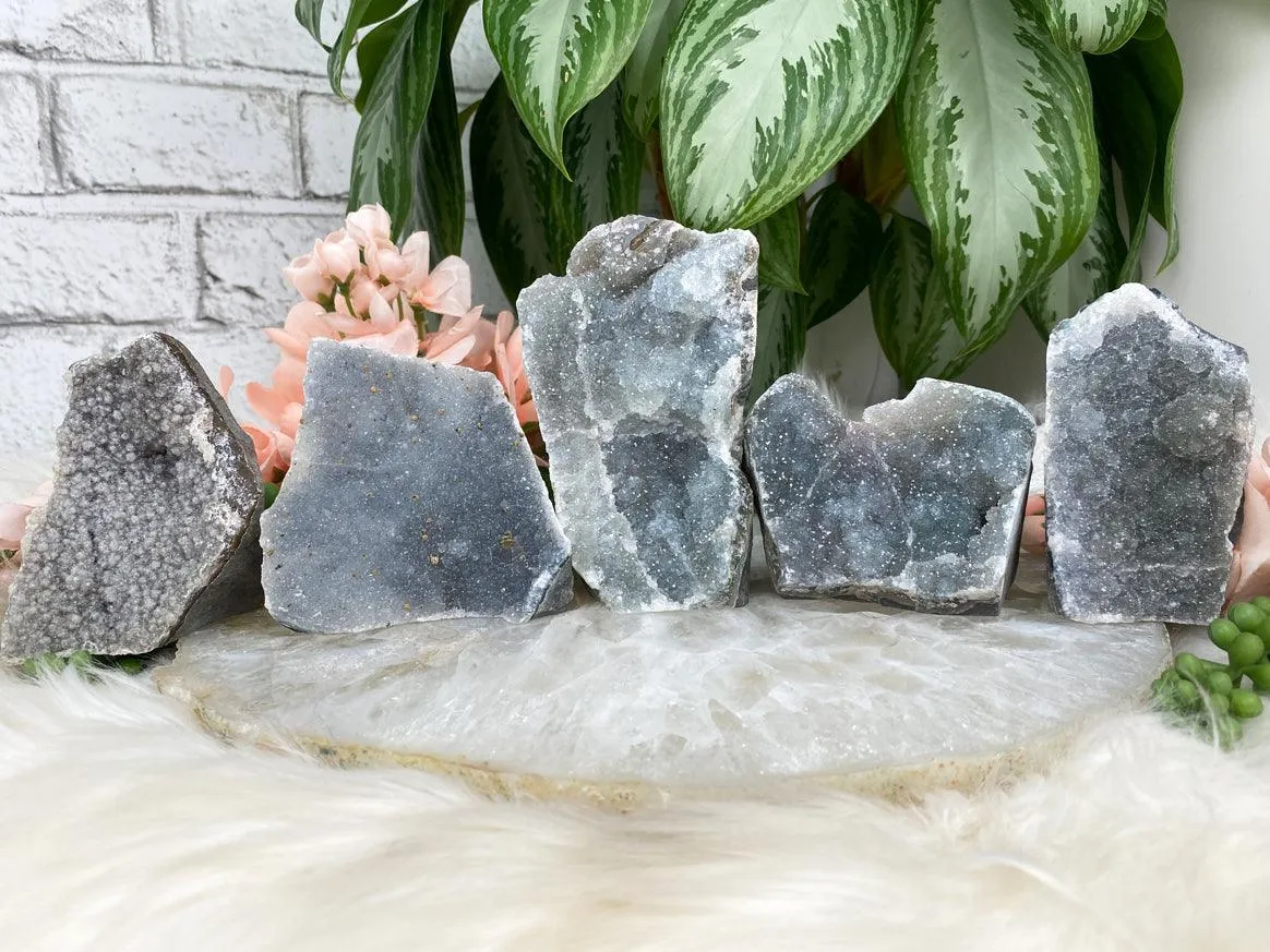 Light Gray Amethyst Crystals