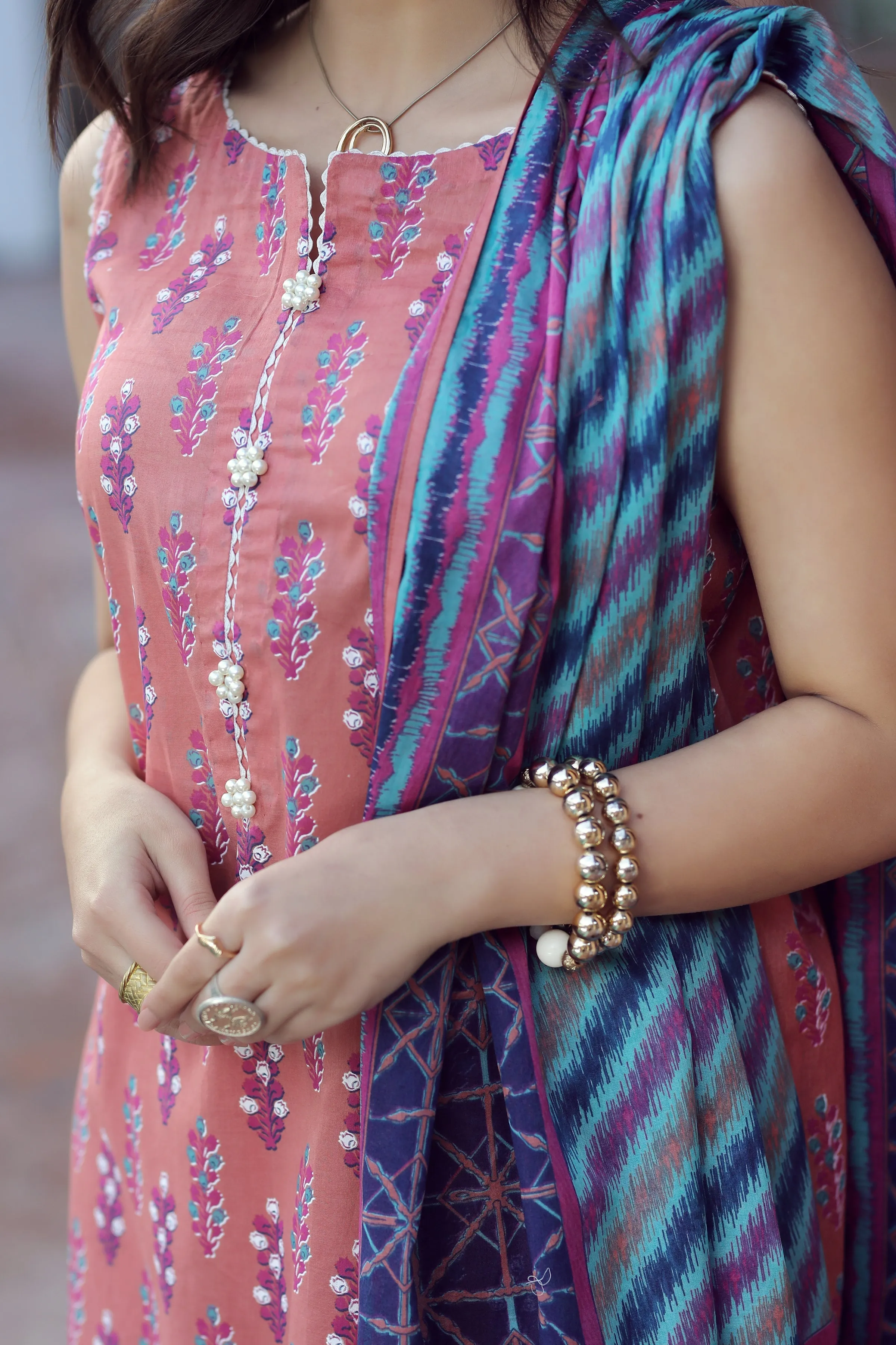 LSM Lakhanay Komal Printed Lawn Collection 2022 – KP-2032-B