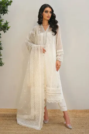 Luxe Edit '23 - White Sparkle With Dupatta