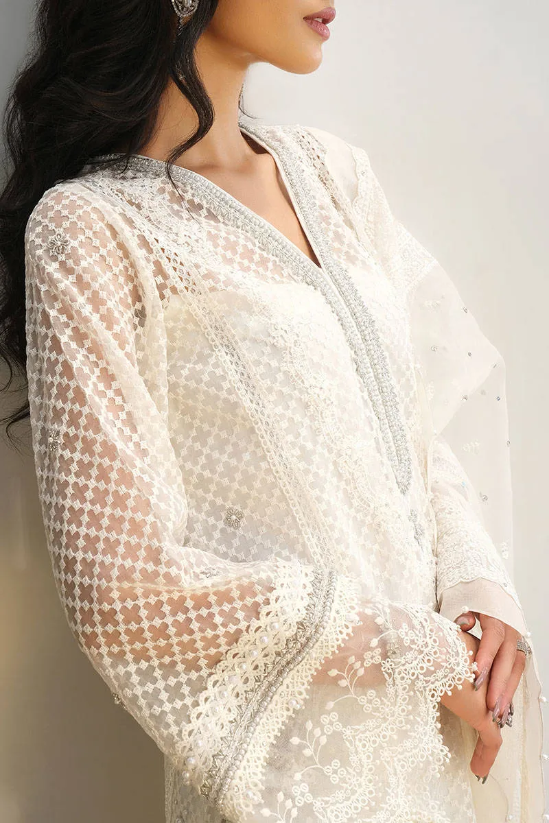 Luxe Edit '23 - White Sparkle With Dupatta