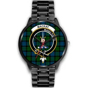 MacKay Modern Clan Badge Tartan Black Watch