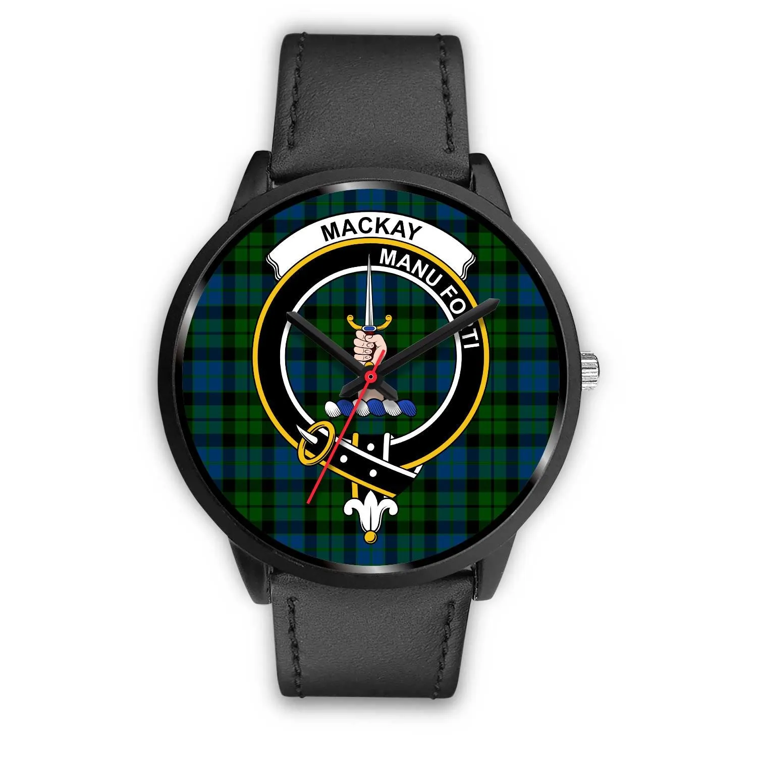 MacKay Modern Clan Badge Tartan Black Watch