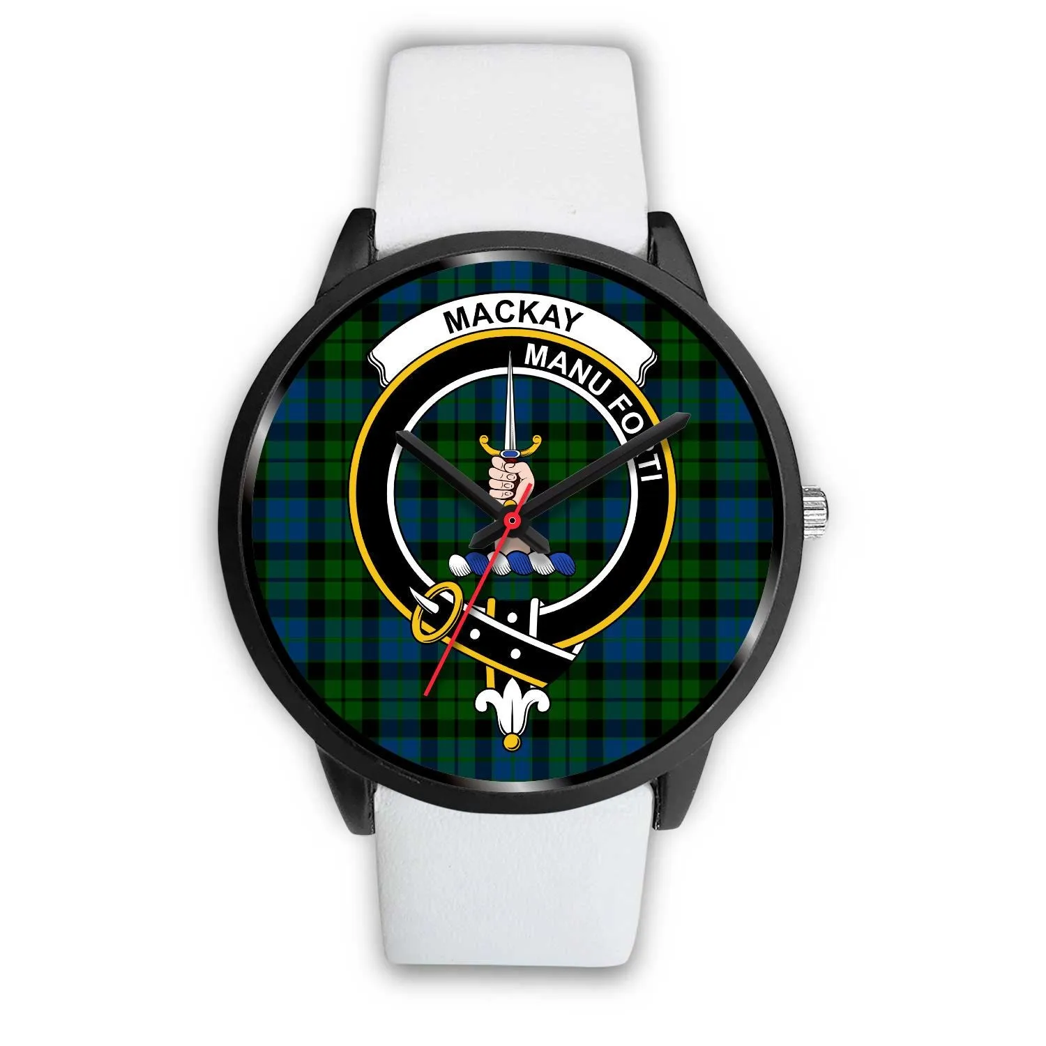 MacKay Modern Clan Badge Tartan Black Watch