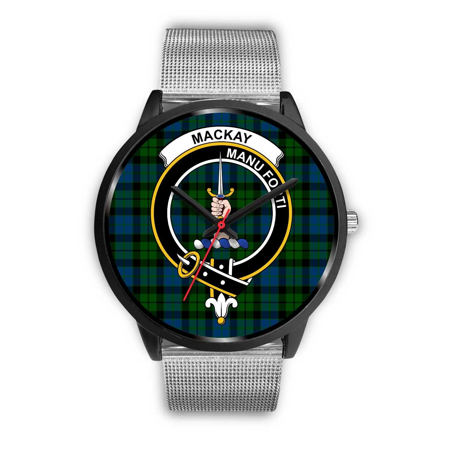 MacKay Modern Clan Badge Tartan Black Watch