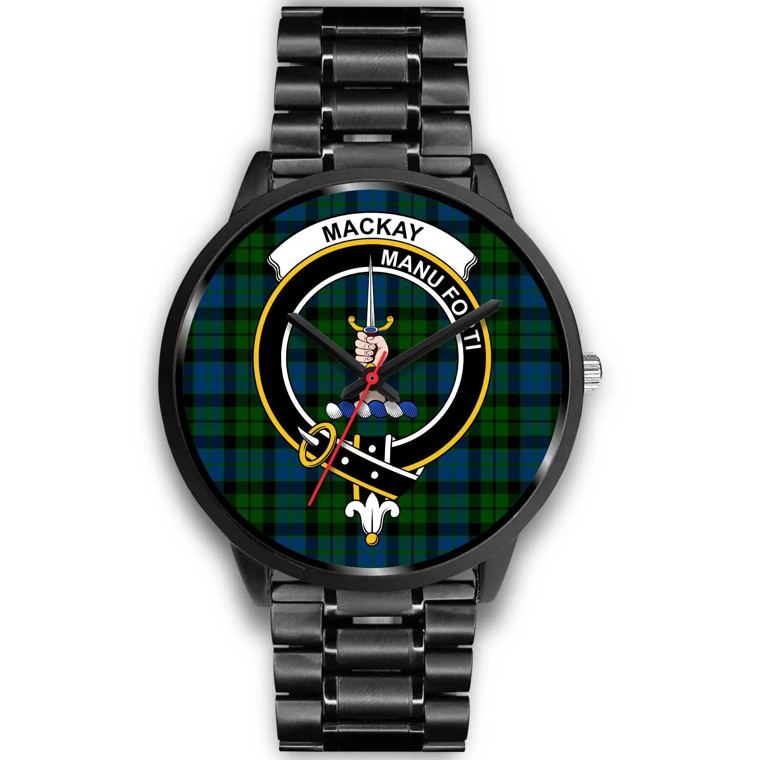 MacKay Modern Clan Badge Tartan Black Watch