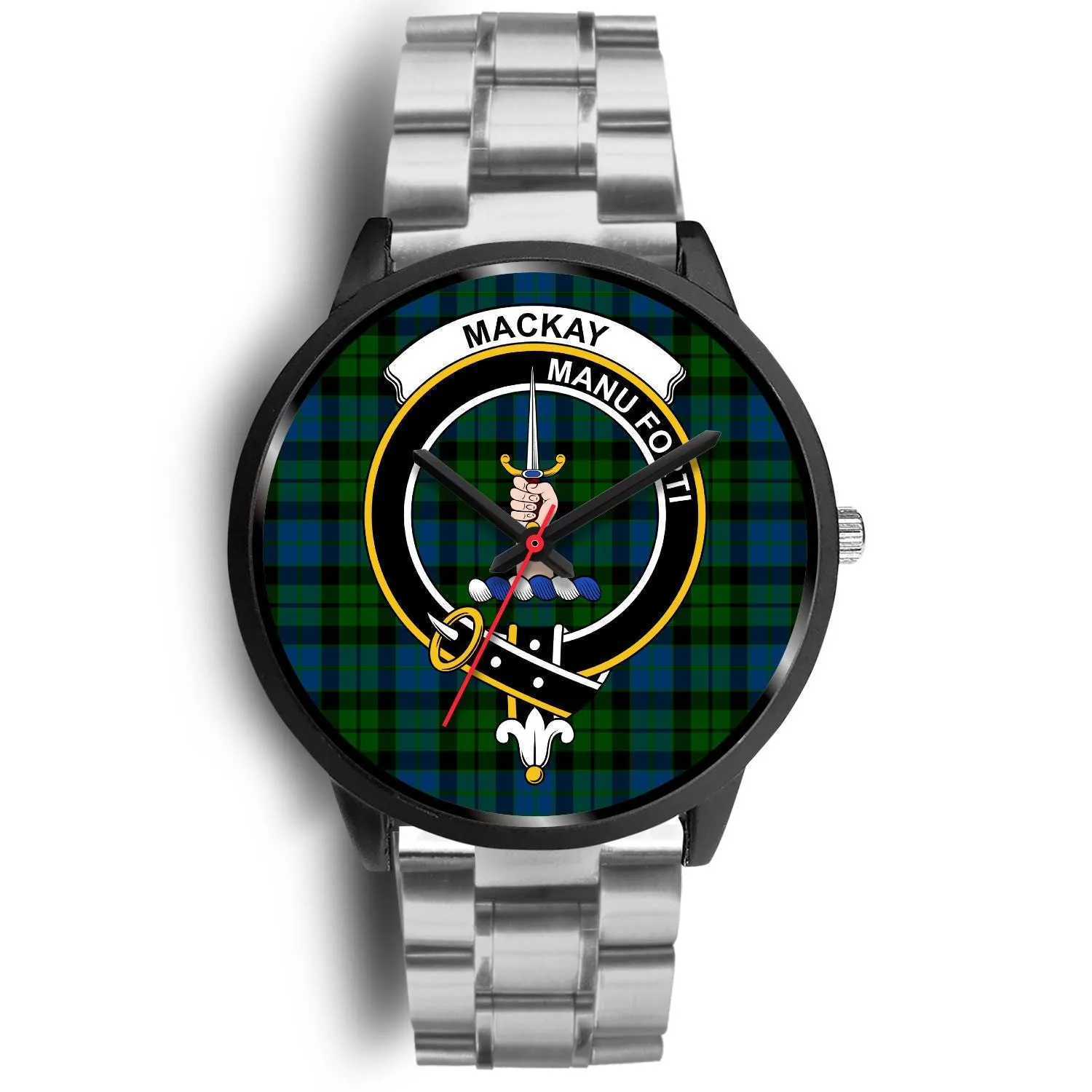 MacKay Modern Clan Badge Tartan Black Watch