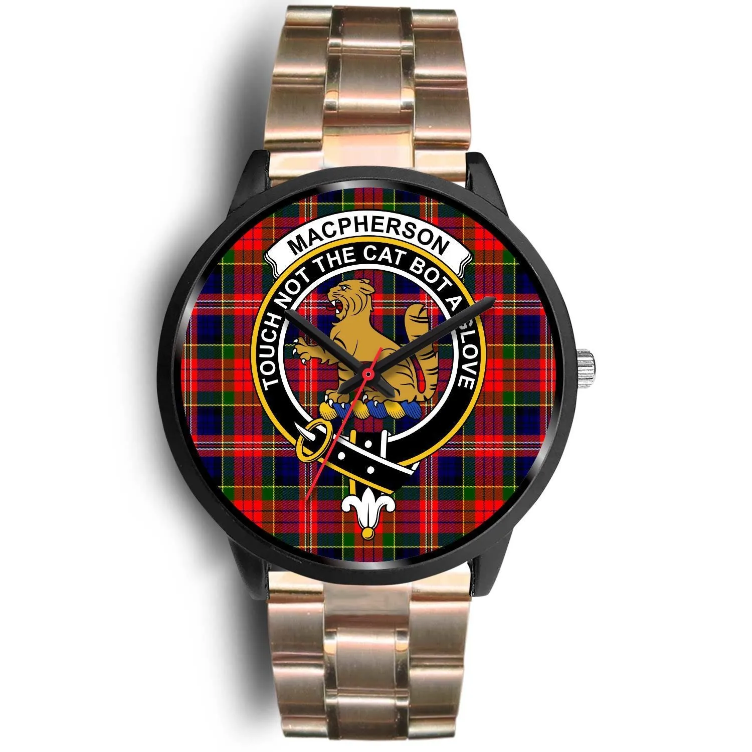 MacPherson Modern Clan Badge Tartan Black Watch