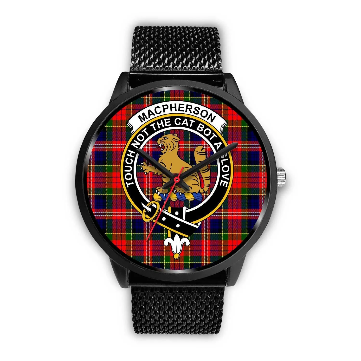 MacPherson Modern Clan Badge Tartan Black Watch