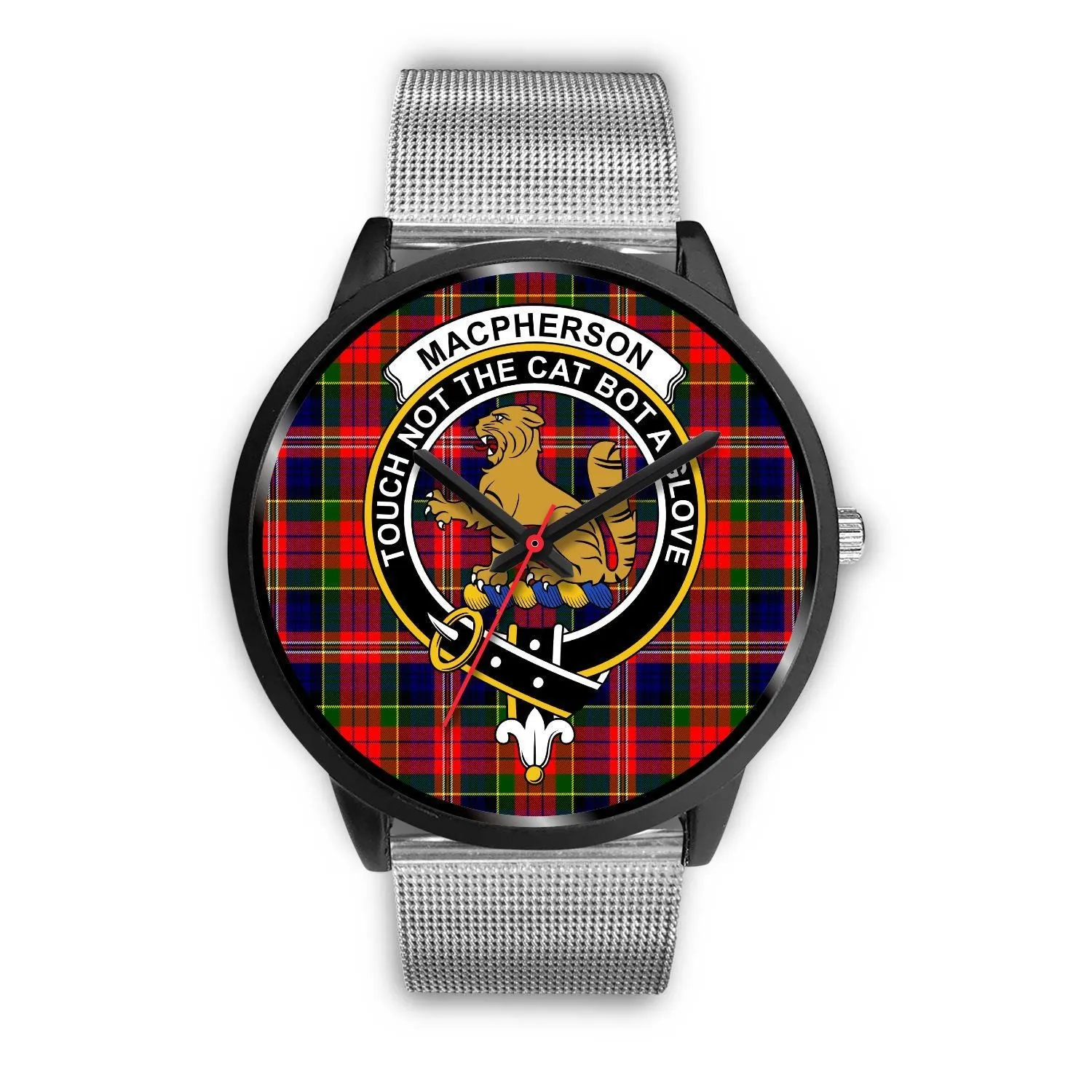 MacPherson Modern Clan Badge Tartan Black Watch