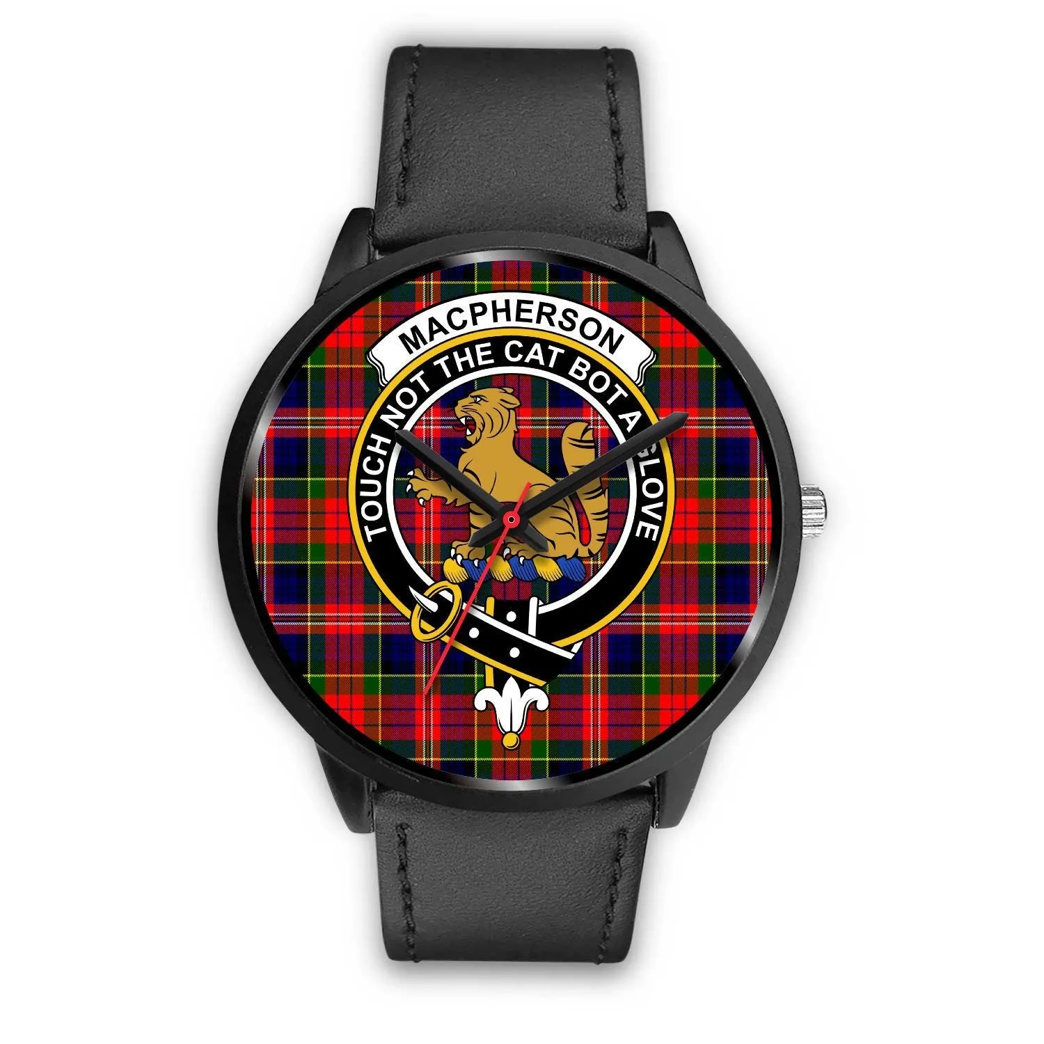 MacPherson Modern Clan Badge Tartan Black Watch