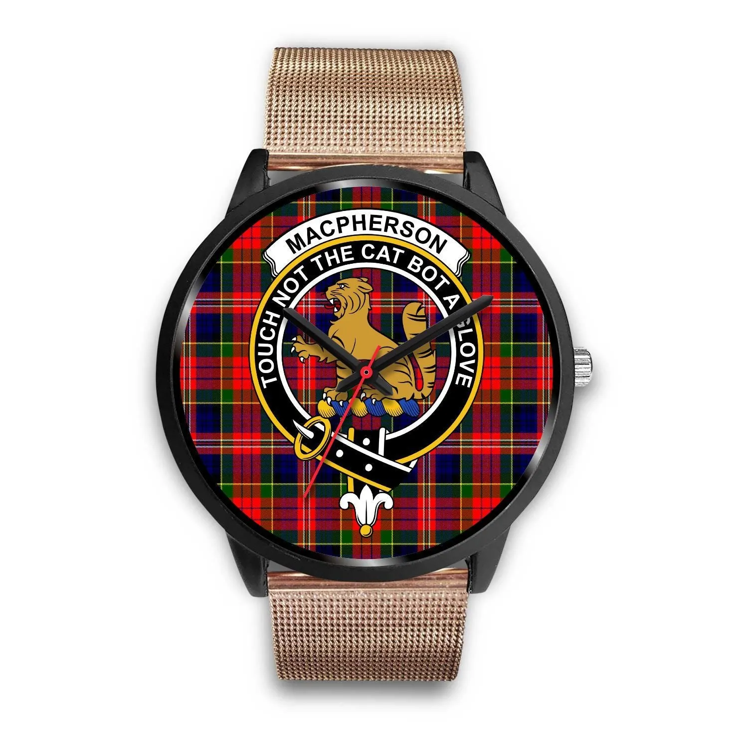 MacPherson Modern Clan Badge Tartan Black Watch