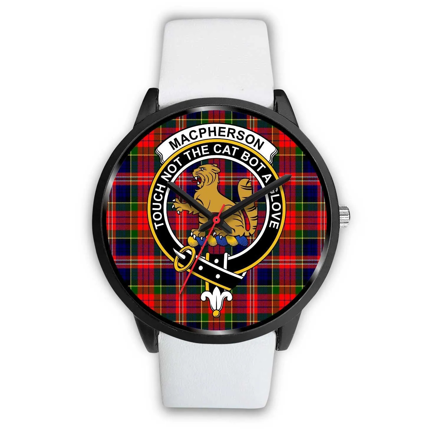 MacPherson Modern Clan Badge Tartan Black Watch