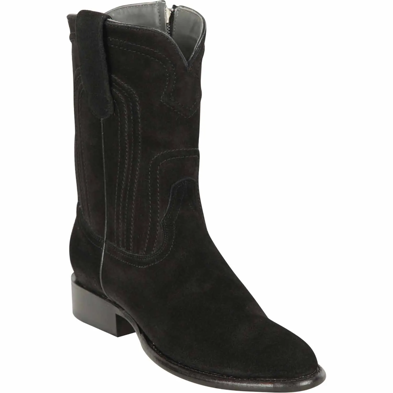 Men's Los Altos Leather Roper Toe Boots 69Z66