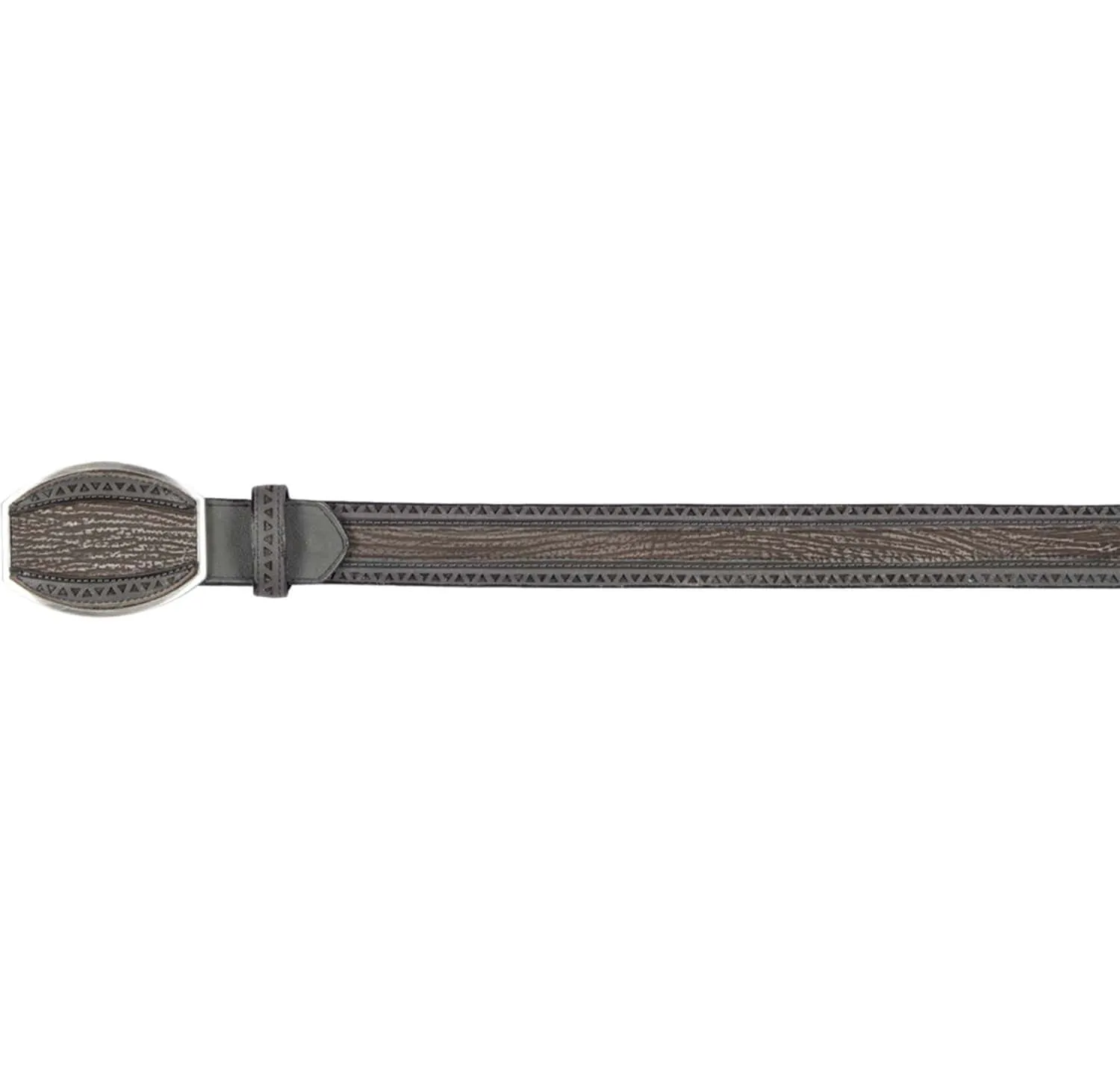 Men's Los altos Shark Laser Design Casual Belt C24U0938
