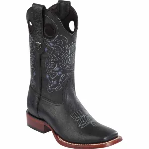 Men's Wild West Genuine Leather Ranch Toe Boot 28242705