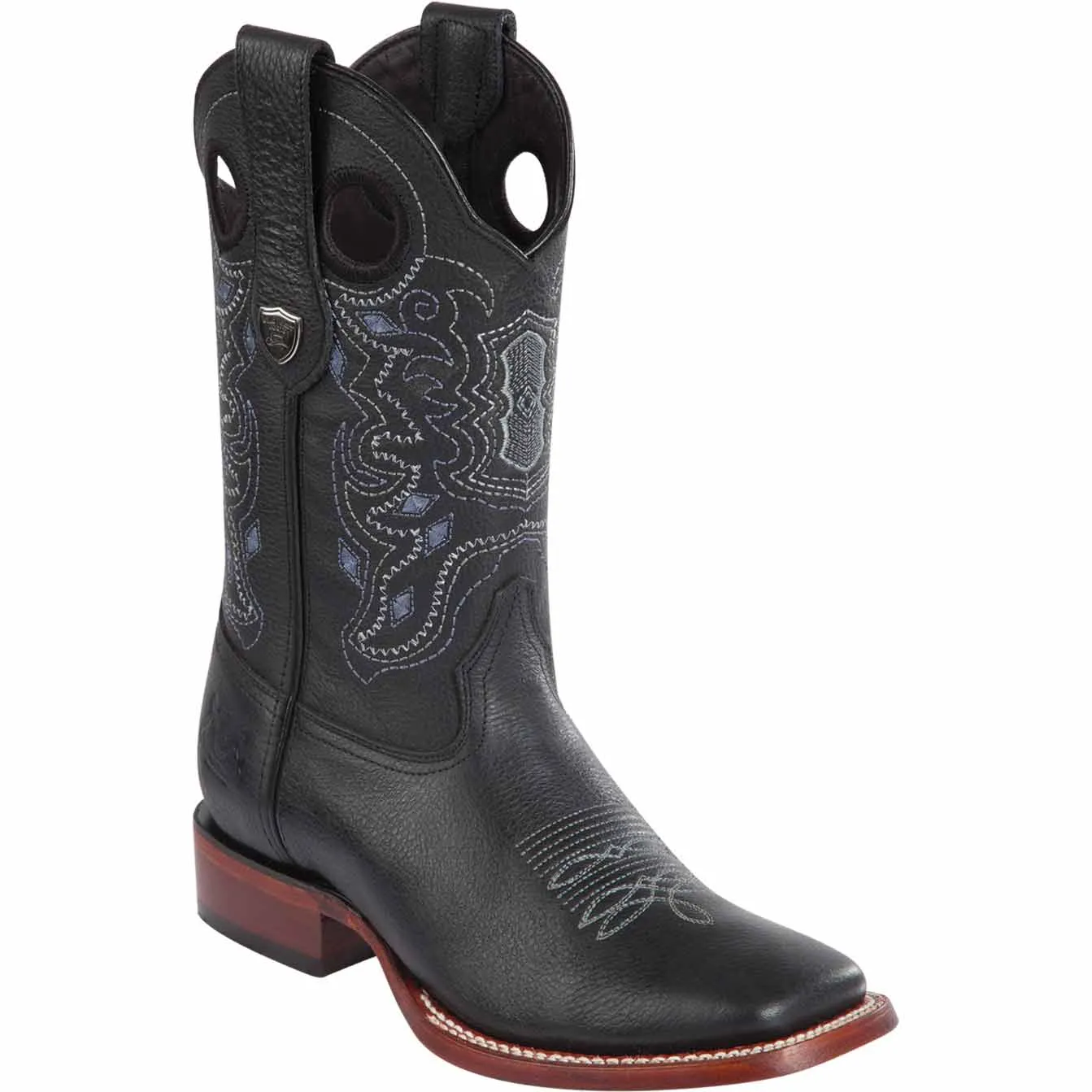 Men's Wild West Genuine Leather Ranch Toe Boot 28242705