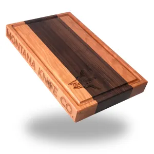 MKC CUTTING BOARD - DARK WOOD FINISH