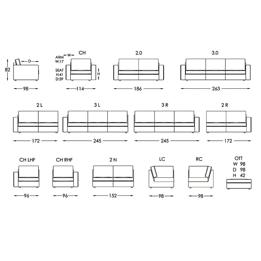 Moran Furniture Ryde Sofa