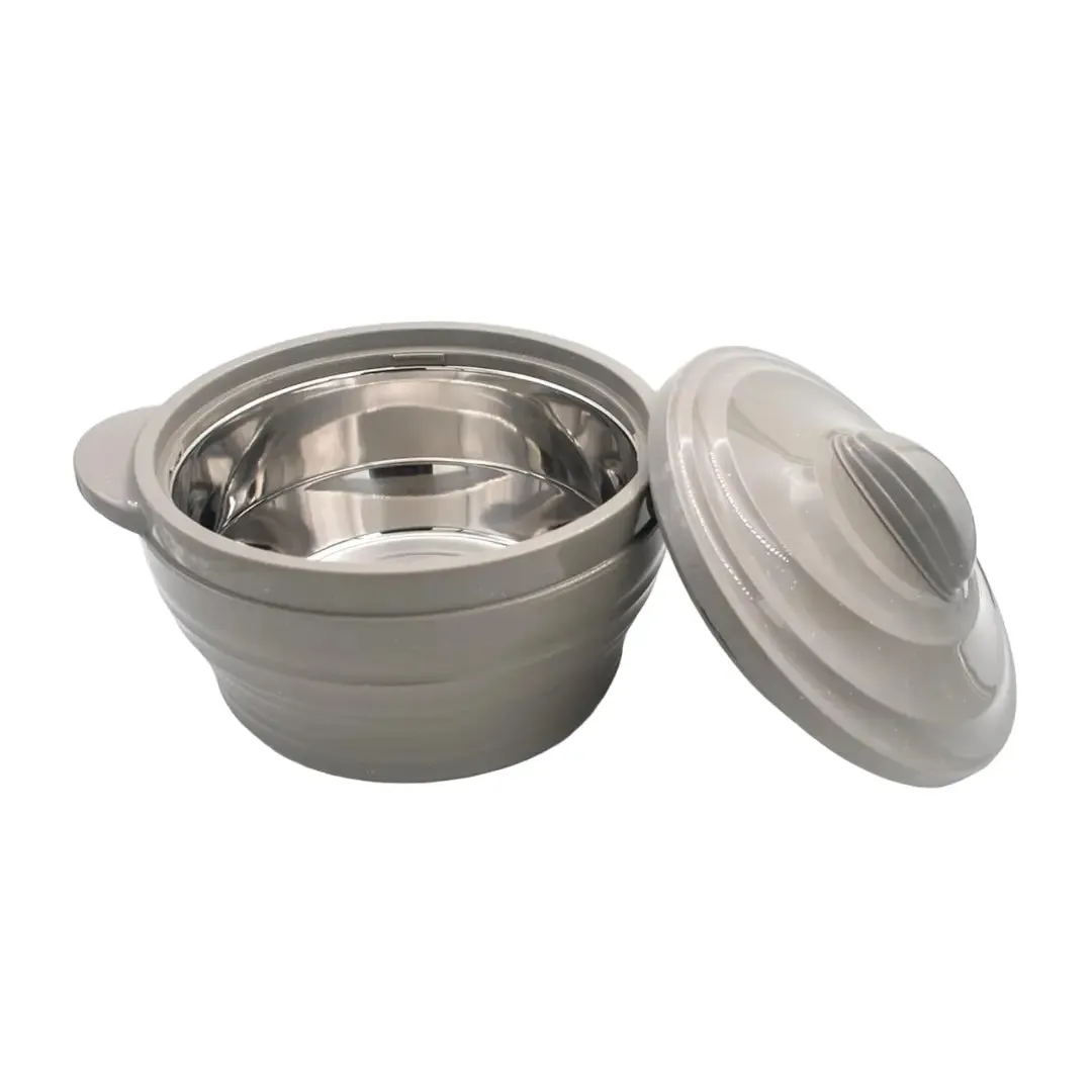 Nayasa Cool Green Cornello Casserole - 1500ml Stainless Steel with Lid