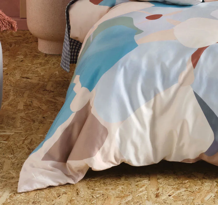 Ortensia Quilt Cover Set Range Blue